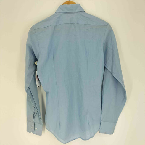 シアーズ Sears 韓国製 襟芯 L/S ポリコットン レギュラーカラー シャツ メンズ import:S