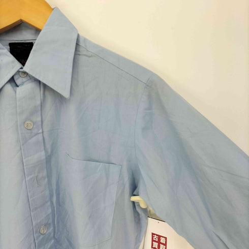 シアーズ Sears 韓国製 襟芯 L/S ポリコットン レギュラーカラー シャツ メンズ import:S