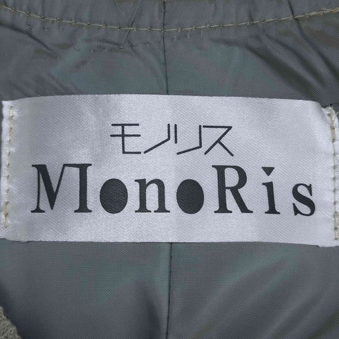 MonoRis 異素材切替 クレイジーパターン ブルゾン ジップアップジャケット メンズ