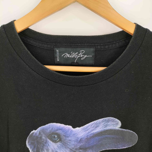 ミルクボーイ MILKBOY SHOOT TO KILL ウサギ プリント Tシャツ メンズ 2XL