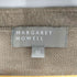 マーガレットハウエル MARGARET HOWELL リネン100 Vネックカーディガン メンズ JPN:M