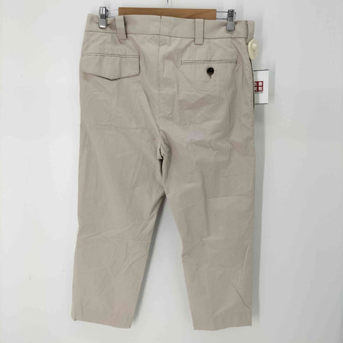 マーガレットハウエル MARGARET HOWELL 20SS WASHED DENSE COTTON POPLIN 2タックパンツ メンズ JPN:L