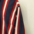 トミーヒルフィガー TOMMY HILFIGER 00s ロゴ刺繍 ストライプポロシャツ メンズ import:L