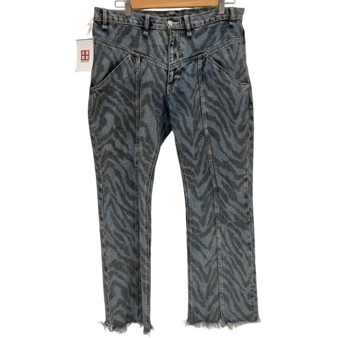 イロコイ Iroquois CHEMICAL WASH FLARE DENIM PT メンズ JPN:3