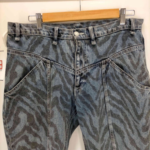 イロコイ Iroquois CHEMICAL WASH FLARE DENIM PT メンズ JPN:3