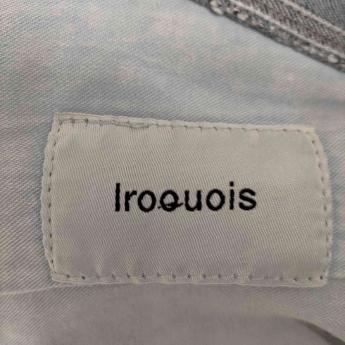 イロコイ Iroquois CHEMICAL WASH FLARE DENIM PT メンズ JPN:3