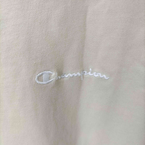 チャンピオン Champion ロゴ 刺繍 サイドジップ カットオフ カットソー レディース import:M