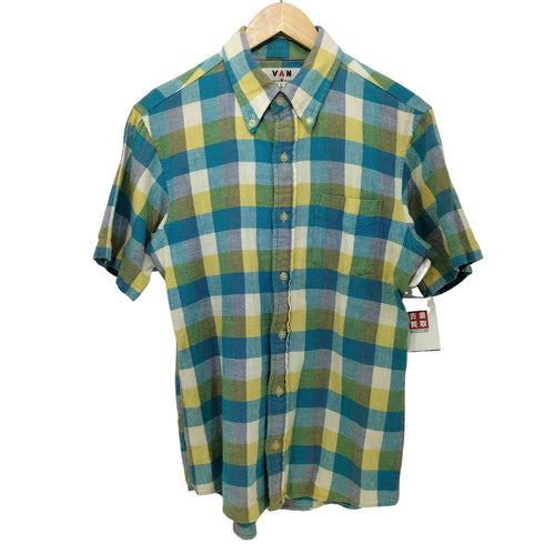 ヴァンヂャケット VAN JAC マルチカラーボタンダウンS/S シャツ メンズ L