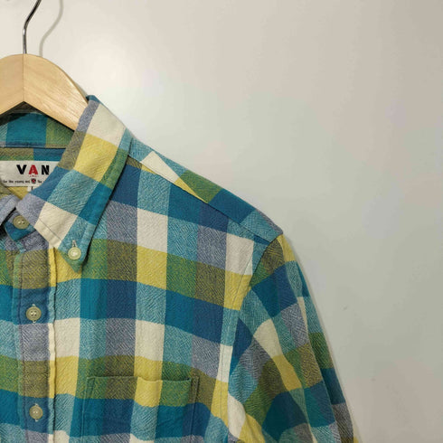 ヴァンヂャケット VAN JAC マルチカラーボタンダウンS/S シャツ メンズ L