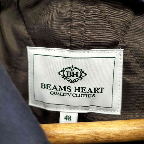 ビームスハート BEAMS HEART キルティングライナー付ステンカラーコート メンズ JPN:48