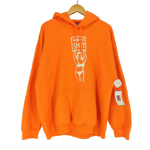 ホーリーシット HOLY SHIT フロントプリントプルオーバーパーカー メンズ JPN:XL