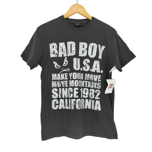 バッドボーイ BADBOY フロントプリントクルーネックTシャツ メンズ JPN:M