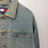 トミーヒルフィガー TOMMY HILFIGER 90-00s フラッグ刺繍 デニムジャケット メンズ import:L