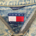 トミーヒルフィガー TOMMY HILFIGER 90-00s フラッグ刺繍 デニムジャケット メンズ import:L