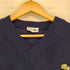 シュミーズラコステ CHEMISE LACOSTE ロゴ刺繍1ポケットVネックニット メンズ JPN:3