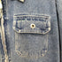 トミーヒルフィガー TOMMY HILFIGER 90-00s ロゴ刺繍 デニム ジップアップジャケット メンズ import:XL