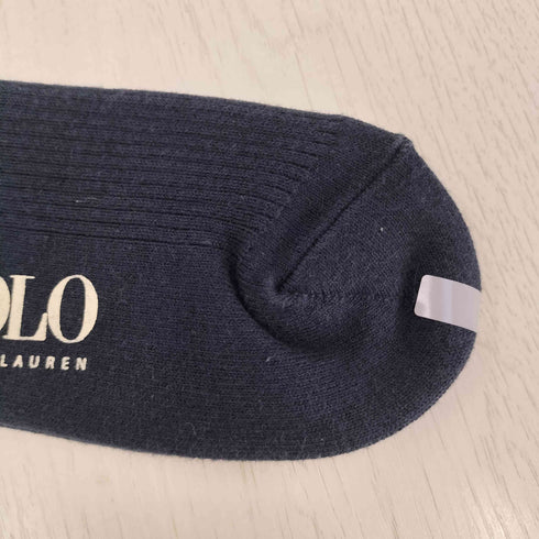 ポロラルフローレン POLO RALPH LAUREN ポニー刺繍 リブ ソックス 靴下 メンズ 24-26cm