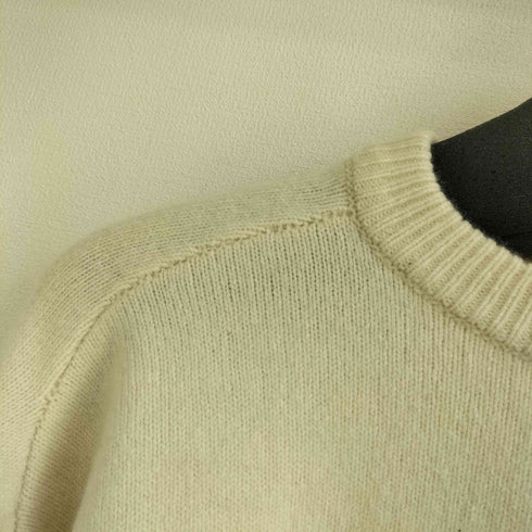 ビューティーアンドユースユナイテッドアローズ BEAUTY & YOUTH UNITED ARROWS ウールカシミヤ 7Gラグラン クルーネックニット レディース