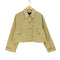 ザラ ZARA 襟コーデュロイクロップドジャケット レディース JPN:S