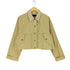 ザラ ZARA 襟コーデュロイクロップドジャケット レディース JPN:S