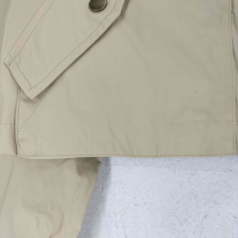 ザラ ZARA 襟コーデュロイクロップドジャケット レディース JPN:S
