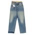 ゴールデングース GOLDEN GOOSE 裾リメイクデニムパンツ レディース US:25