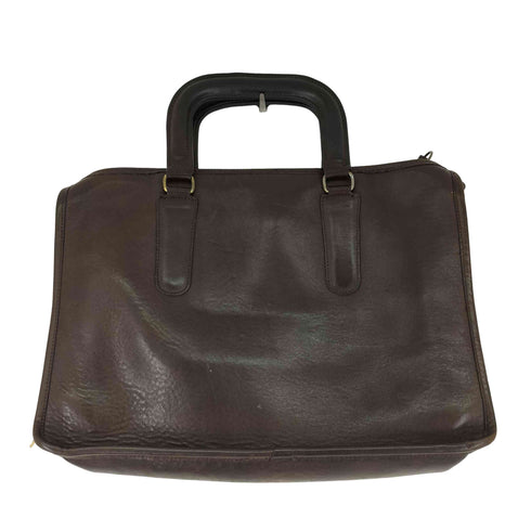 コーチ COACH 70~80s OLD USA製 TALONジップ レザーハンドバッグ メンズ