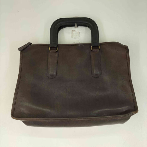コーチ COACH 70~80s OLD USA製 TALONジップ レザーハンドバッグ メンズ