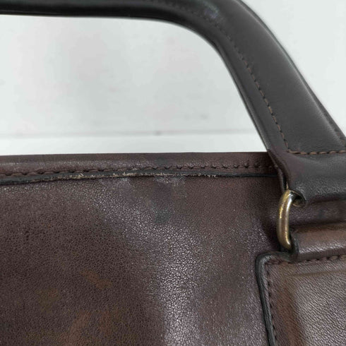 コーチ COACH 70~80s OLD USA製 TALONジップ レザーハンドバッグ メンズ