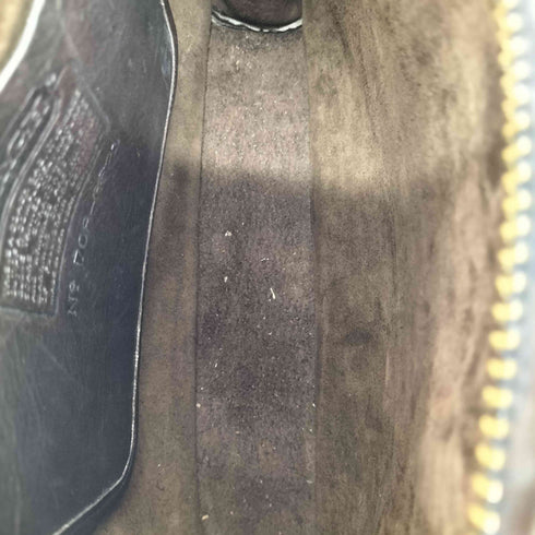 コーチ COACH 70~80s OLD USA製 TALONジップ レザーハンドバッグ メンズ
