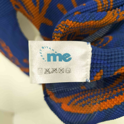 ミー イッセイミヤケ me ISSEY MIYAKE 08SS フェイスプリント ハイネック プリーツトップ レディース