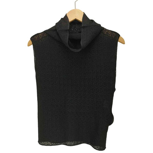 ミー イッセイミヤケ me ISSEY MIYAKE 03SS プリーツ ノースリーブ ハイネック カットソー レディース