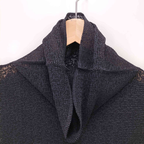 ミー イッセイミヤケ me ISSEY MIYAKE 03SS プリーツ ノースリーブ ハイネック カットソー レディース