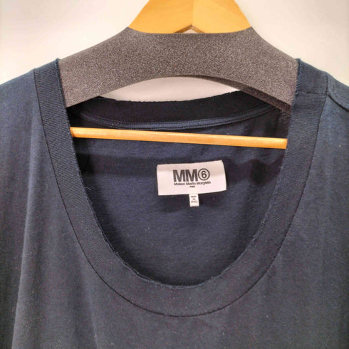 エムエムシックスメゾンマルジェラ MM6 Maison Margiela 15SS ビックタグTシャツ レディース