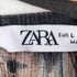 ザラ ZARA 総柄シアーマキシ丈ワンピース レディース import:L