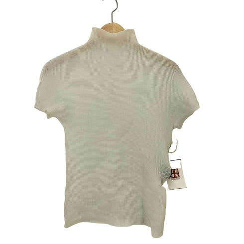ミー イッセイミヤケ me ISSEY MIYAKE 05AW プリーツ ハイネック S/S カットソー レディース