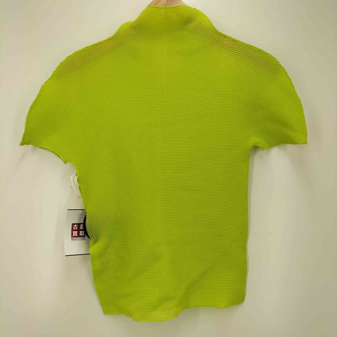 ミー イッセイミヤケ me ISSEY MIYAKE 09SS プリーツ S/S スキッパー シャツ カットソー レディース