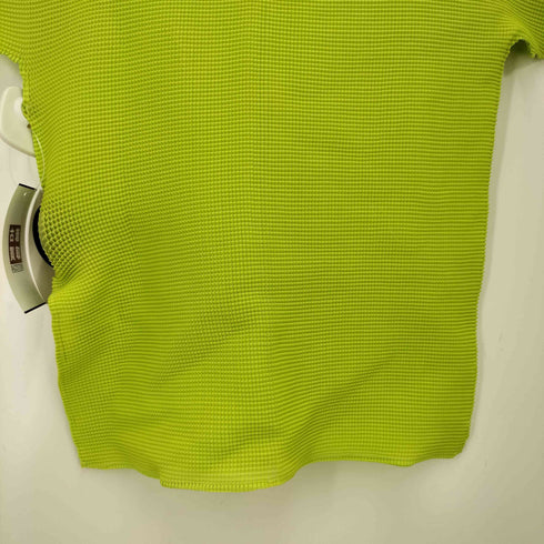 ミー イッセイミヤケ me ISSEY MIYAKE 09SS プリーツ S/S スキッパー シャツ カットソー レディース