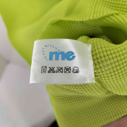 ミー イッセイミヤケ me ISSEY MIYAKE 09SS プリーツ S/S スキッパー シャツ カットソー レディース