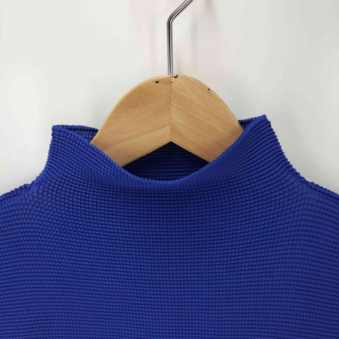 ミー イッセイミヤケ me ISSEY MIYAKE 04SS ノースリーブ ハイネック プリーツトップ レディース