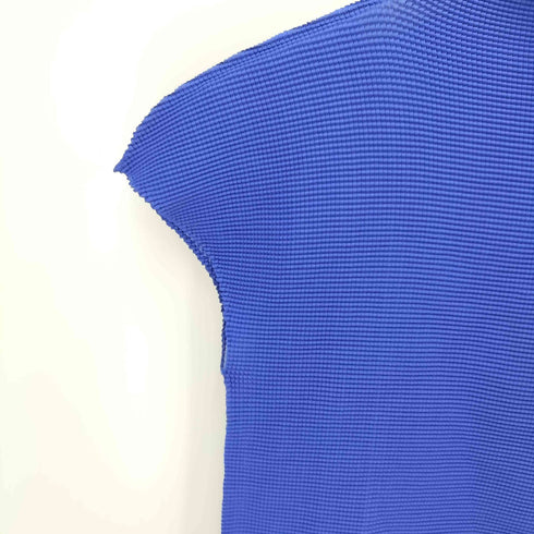 ミー イッセイミヤケ me ISSEY MIYAKE 04SS ノースリーブ ハイネック プリーツトップ レディース