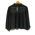 ザラ ZARA 刺繍シアーブラウス レディース import:M