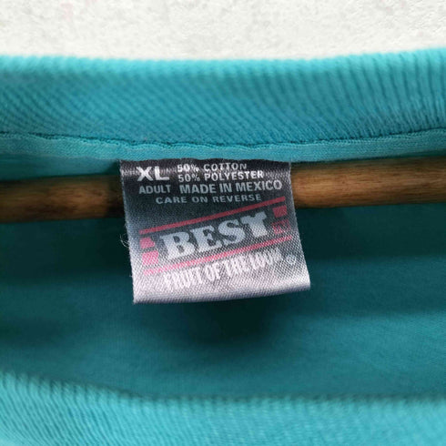 フルーツオブザルーム FRUIT OF THE LOOM BEST 90S ALVAMAR プリントTシャツ 袖裾シングル メンズ XL