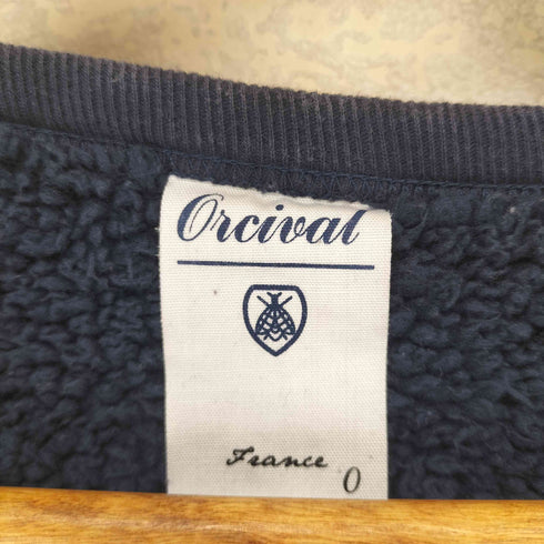 オーチバル ORCIVAL 裏起毛 スウェットトレーナー レディース 0