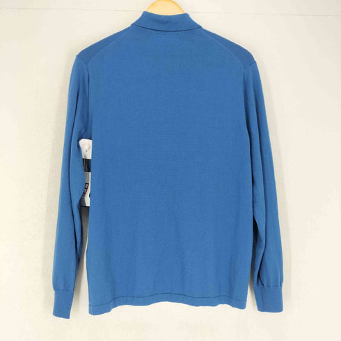 ユナイテッドアローズグリーンレーベルリラクシング UNITED ARROWS green label relaxing 120s 天竺 ポロ カーディガン メンズ JPN:M