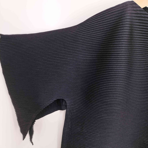プリーツプリーズイッセイミヤケ PLEATS PLEASE ISSEY MIYAKE カッティング スリーブ バウンス プリーツ S/S カットソー レディース