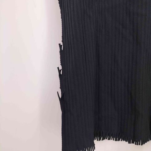 プリーツプリーズイッセイミヤケ PLEATS PLEASE ISSEY MIYAKE A.POC プリーツ 切り替え フリンジ S/S カットソー レディース