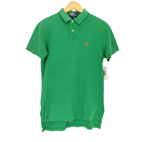 ポロバイラルフローレン Polo by RALPH LAUREN CUSTOM FIT ポニー刺繍ポロシャツ メンズ JPN:S