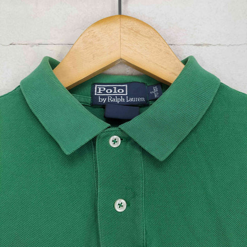 ポロバイラルフローレン Polo by RALPH LAUREN CUSTOM FIT ポニー刺繍ポロシャツ メンズ JPN:S