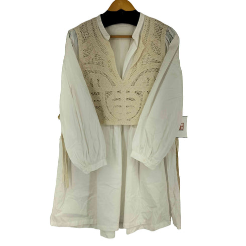 ザラ ZARA ベストレイヤード L/S ワンピース レディース import:L